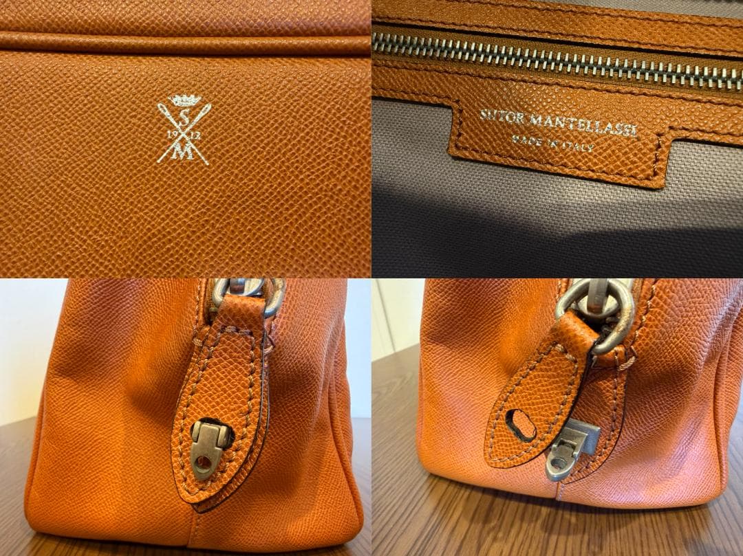 【ストール マンテラッシ】ビジネスバック　美品　SUTORMANTELLASSI