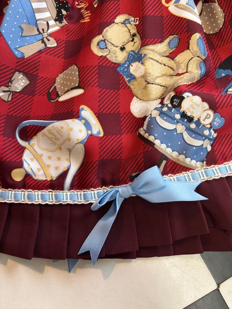 Angelic Pretty／夢見るプレゼントスカート&カチューシャ未使用