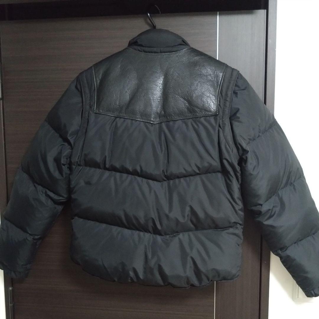 Osa Schott レザー×ダウン 2WAY ジャケット サイズ40