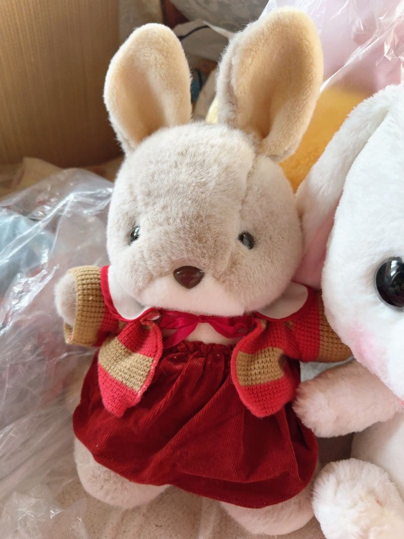 美品 昭和 稀少 ぽてうさろっぴーずきん ウサギ　BIGサイズ