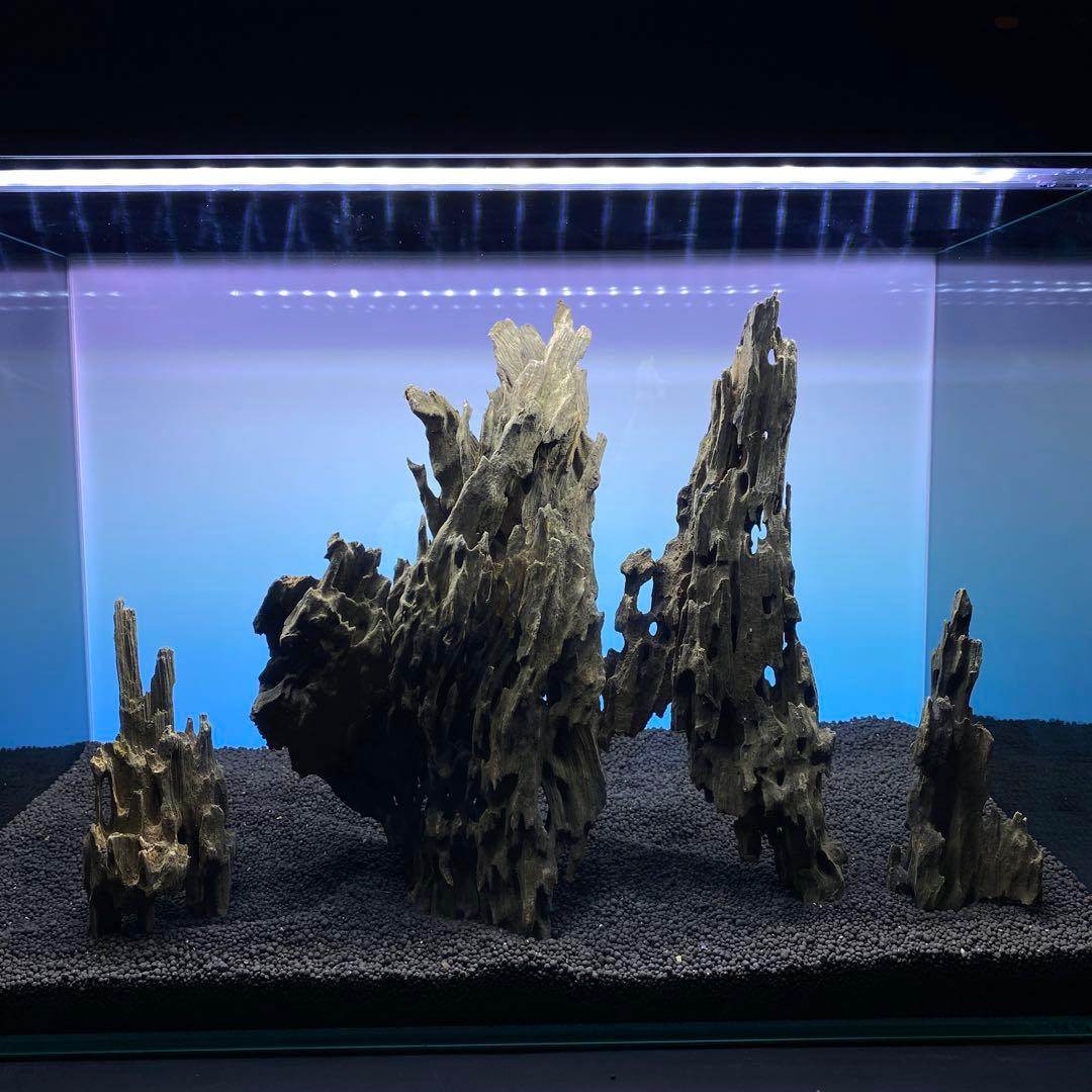 MMW-6496 マシンガンウッドレイアウトセット　60cm水槽用　流木