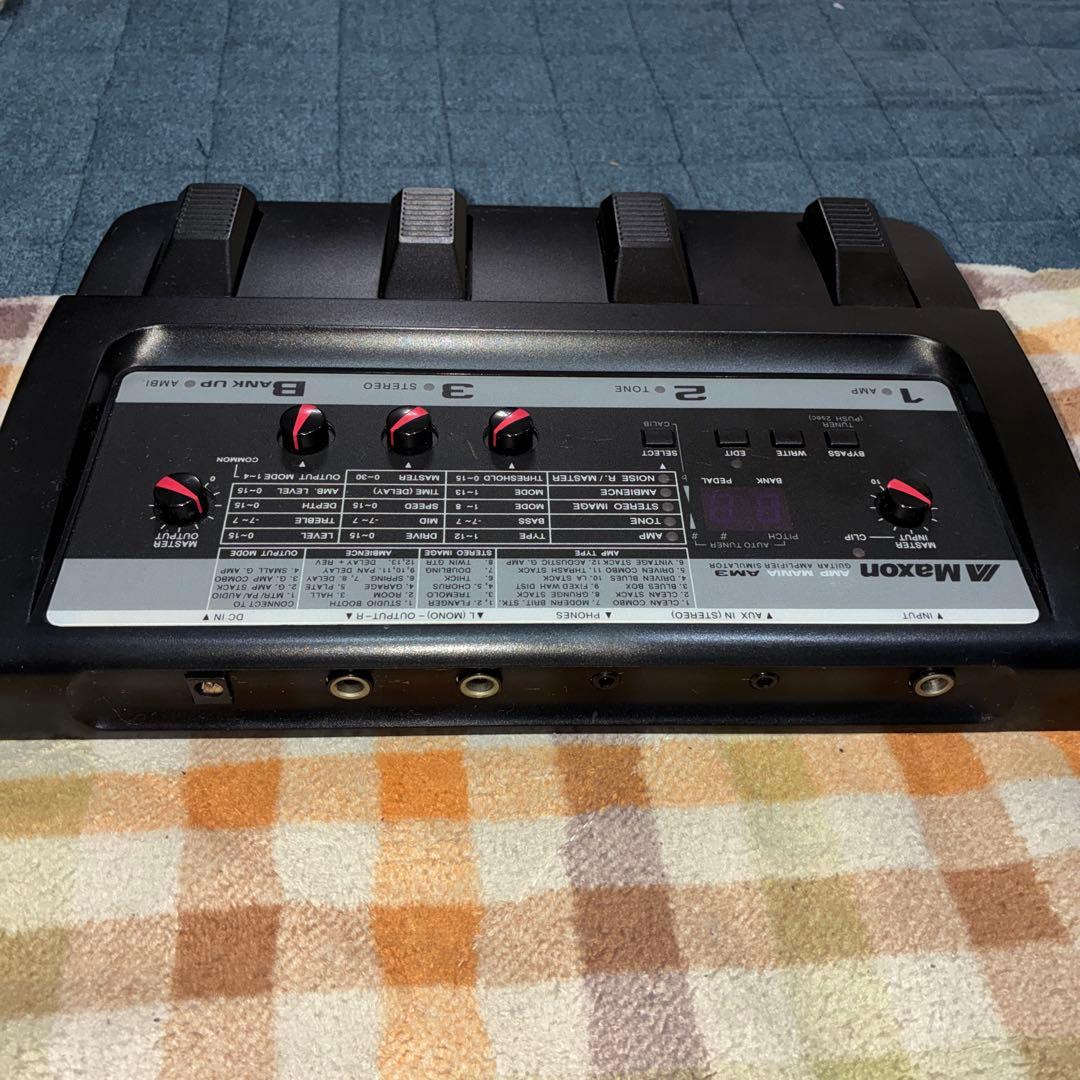 激レア　エフェクター　即発送 Maxon AM3 AMP MANIA