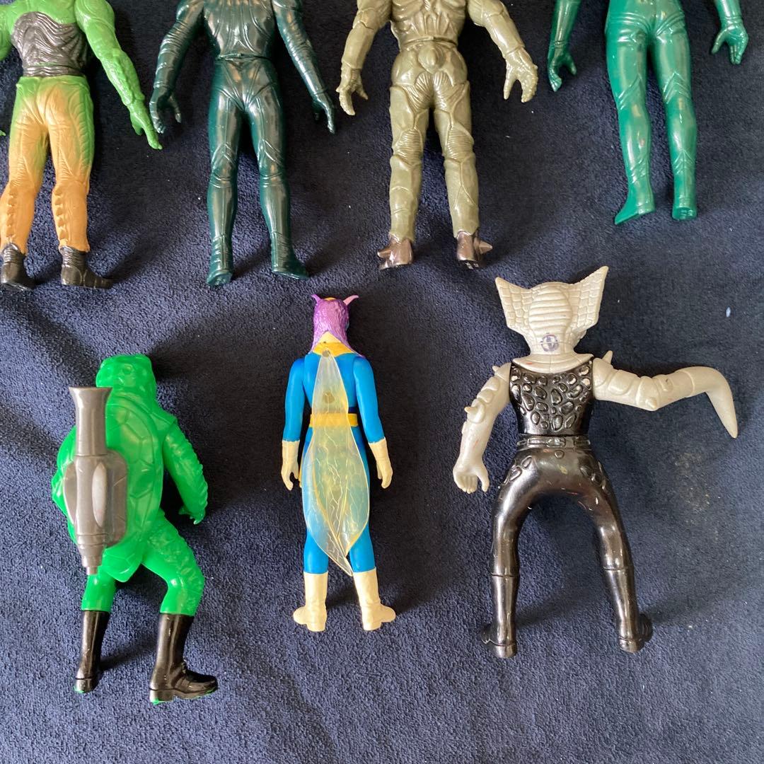 昭和　仮面ライダー　人形　フィギュア　ソフビ