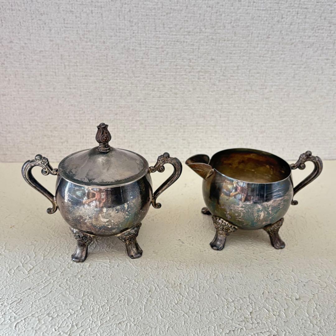 アンティーク　ヴィンテージ ティーポット　3点セット
