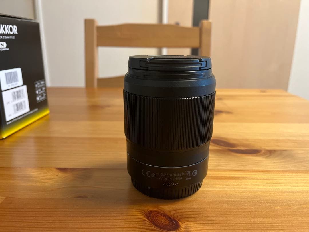 NIKKOR Z 35mm f/1.8 S レンズ 本体