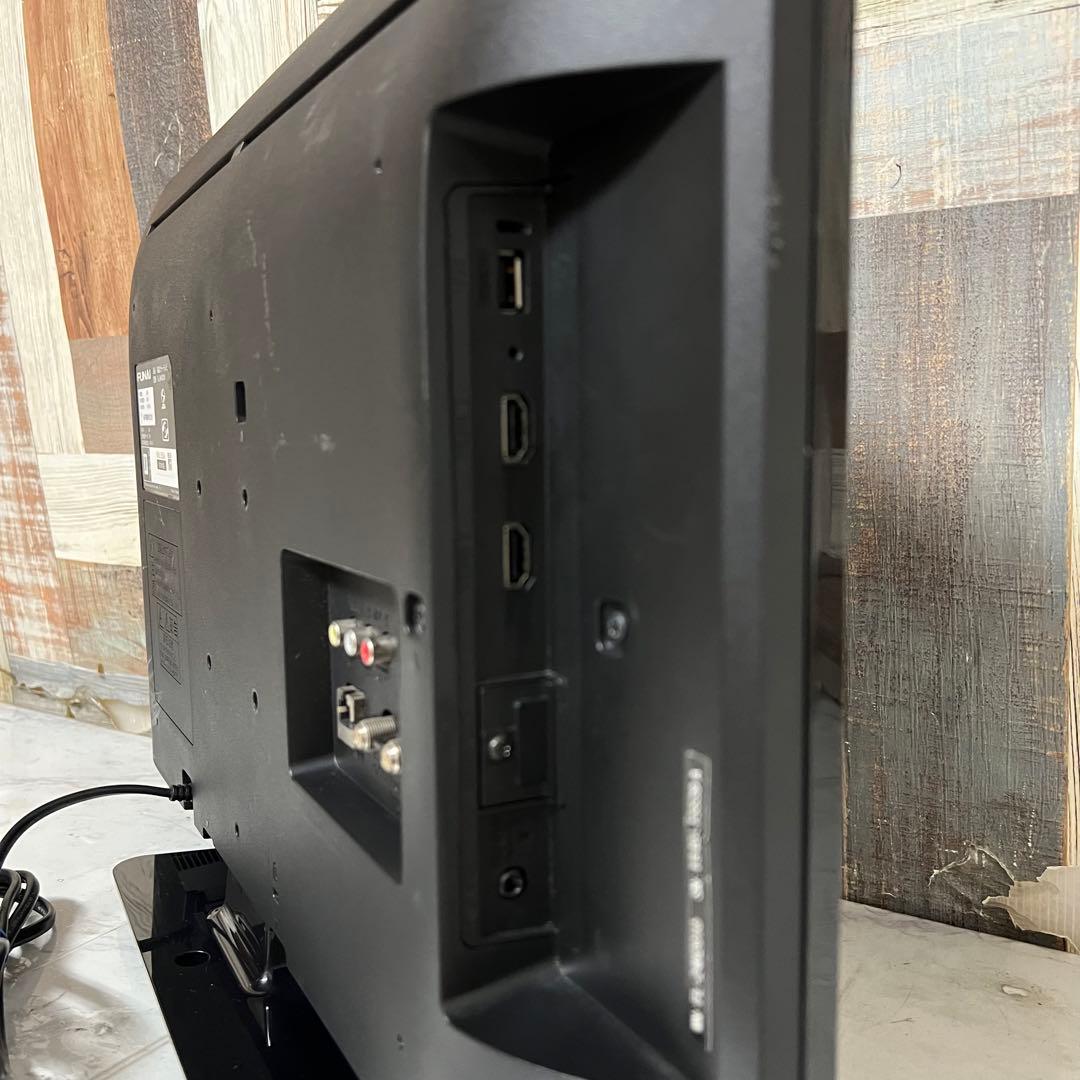 即日受渡❣️全国送料込フナイ24型液晶TV500GB録画機能内蔵。新品リモコン付