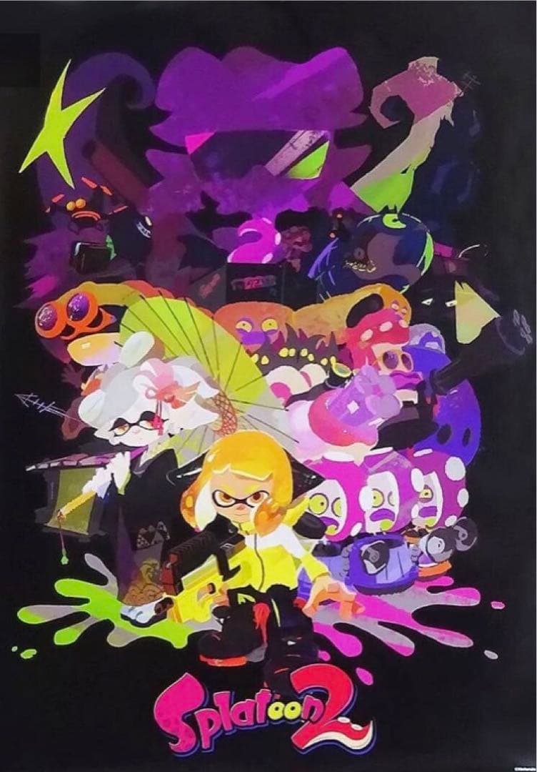 スプラトゥーン2 ポスター　正規品　新品　3柄セット