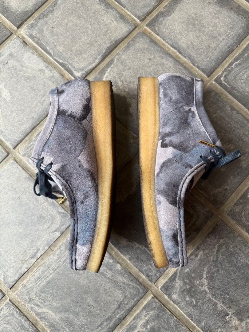 【Clarks】 Wallabee Blue Camo 21SP-I