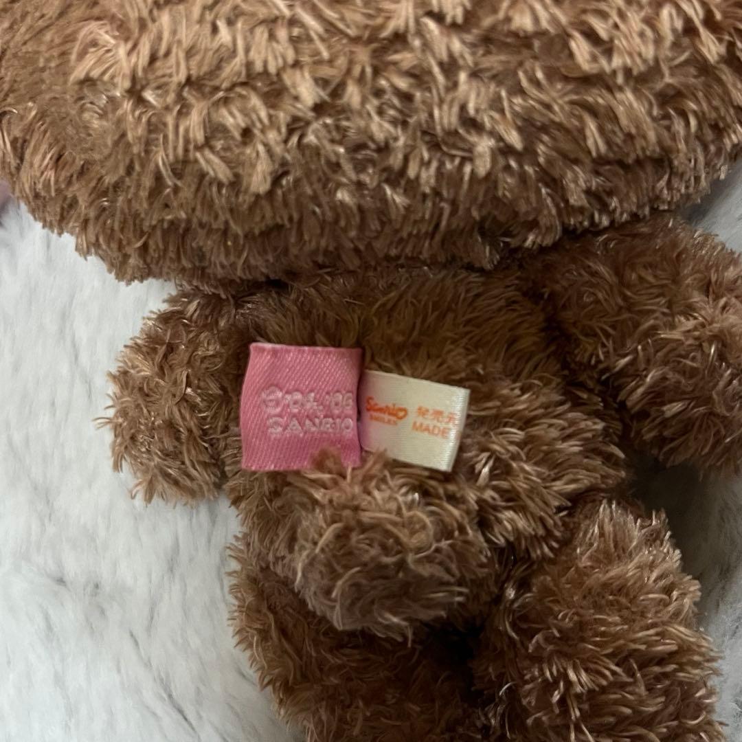 シュガーバニーズ くろうさ ケーキ刺繍 ぬいぐるみ　当時品