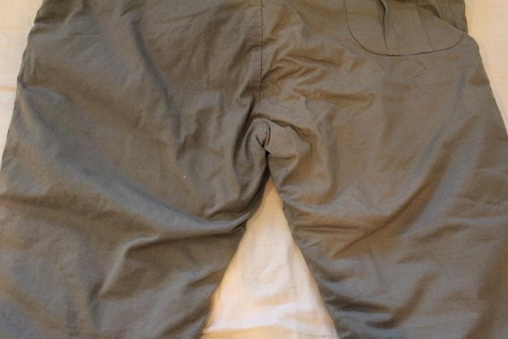 日本軍　日本陸軍　大日本帝国陸軍　軍服　第1種作業衣袴　冬衣　大號　実物