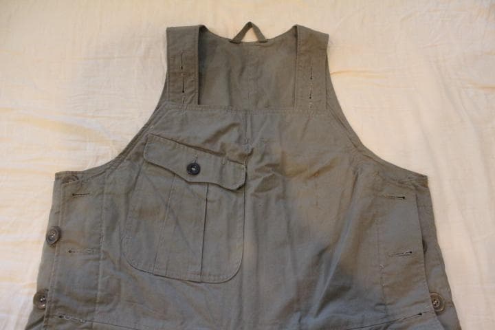 日本軍　日本陸軍　大日本帝国陸軍　軍服　第1種作業衣袴　冬衣　大號　実物