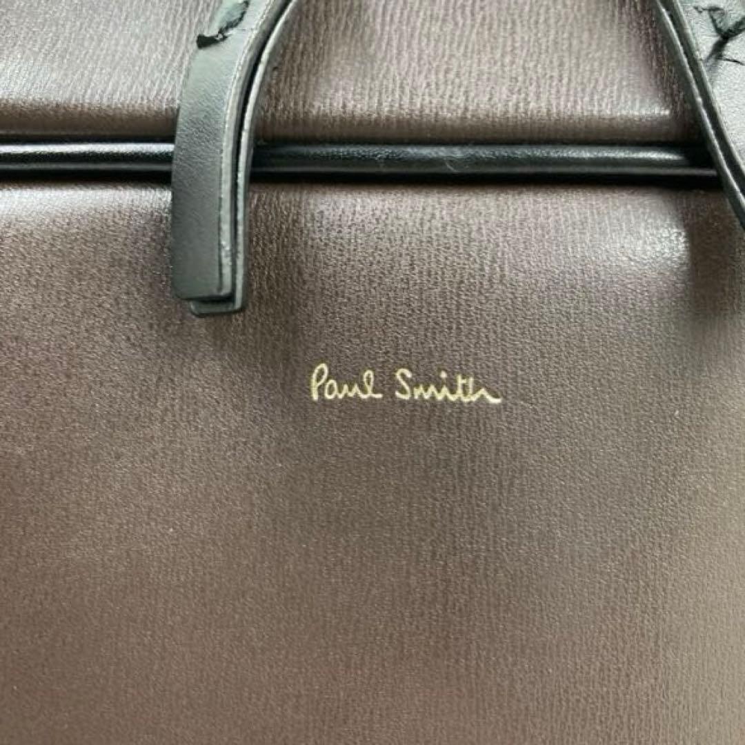 美品❗️楽天98.780円販売中 Paulsmith ビジネスバッグメンズレザー