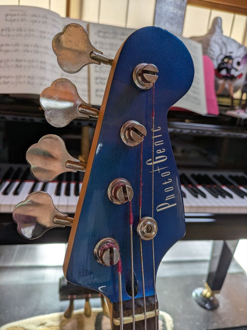 フォトジェニック エレキベース Photogenic　青　ブルー