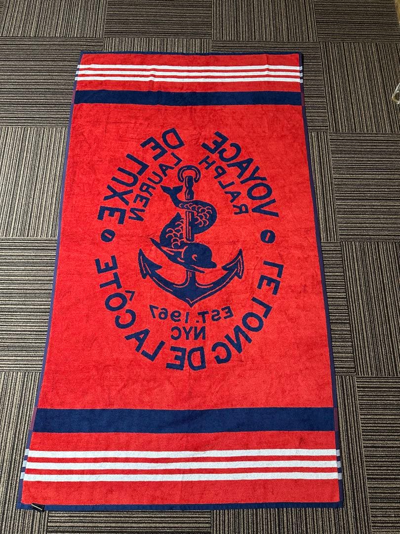 ラルフローレンBIGSIZUビーチタオル 1820×1000