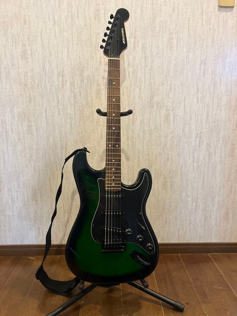 SELDER エレキギター グリーン