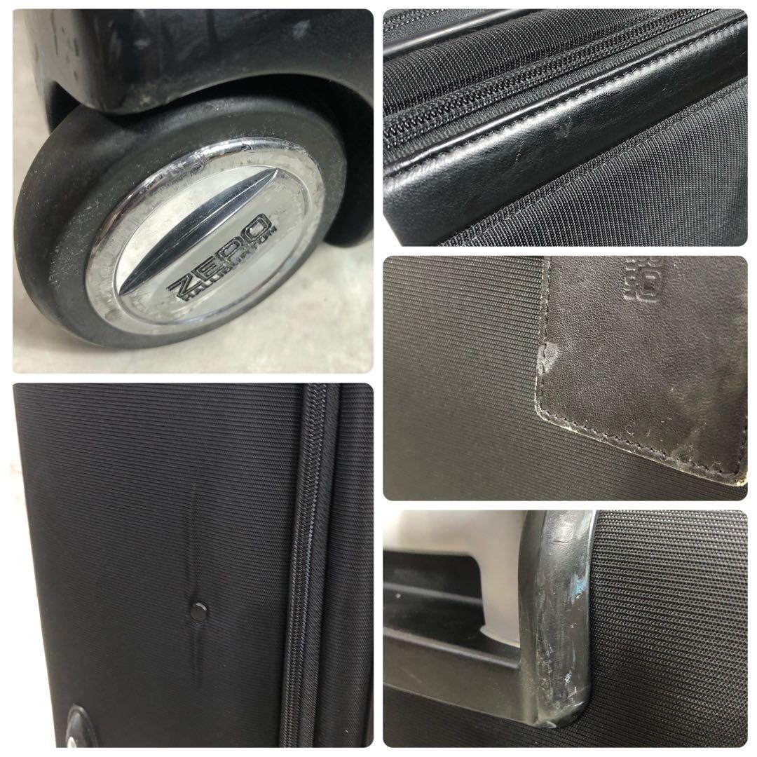 ゼロハリバートン　キャリーケース　2輪　ブラック　ナイロン生地　ビジネス