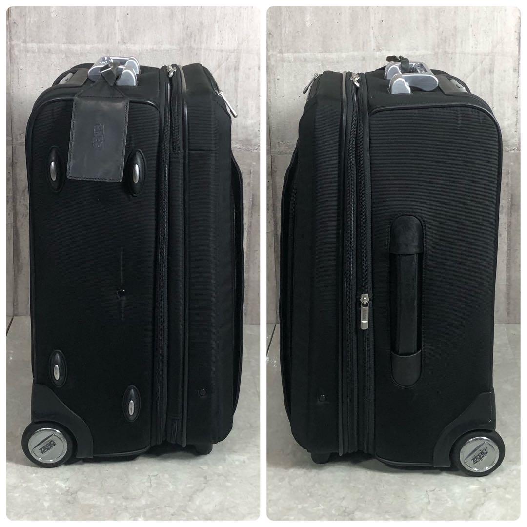ゼロハリバートン　キャリーケース　2輪　ブラック　ナイロン生地　ビジネス