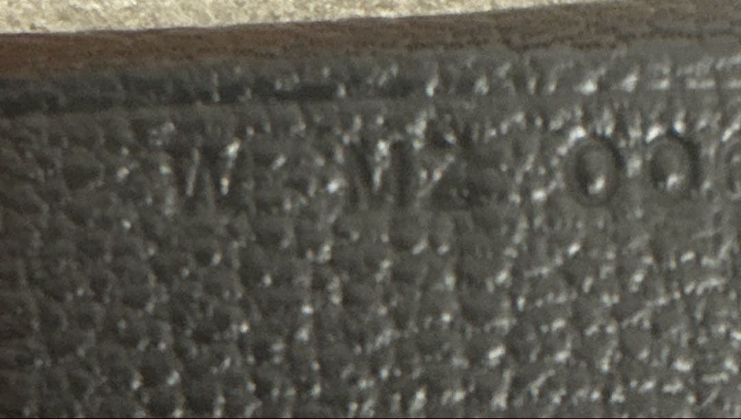 エルメス　カルヴィデュオ　W刻印　シェーヴル　ブラック　黒　カードケース　財布