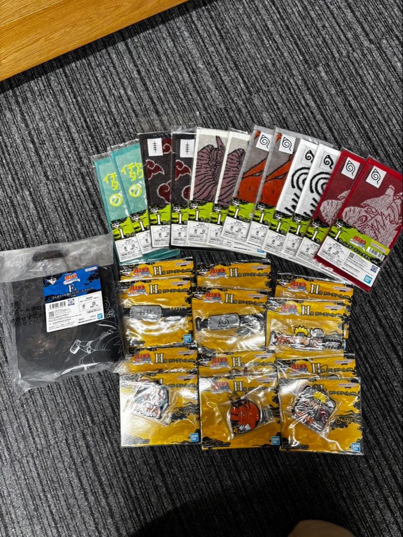 一番くじ -ナルト- 疾風伝 輪廻の嘆きと平和の懸け橋　コンプリートセット