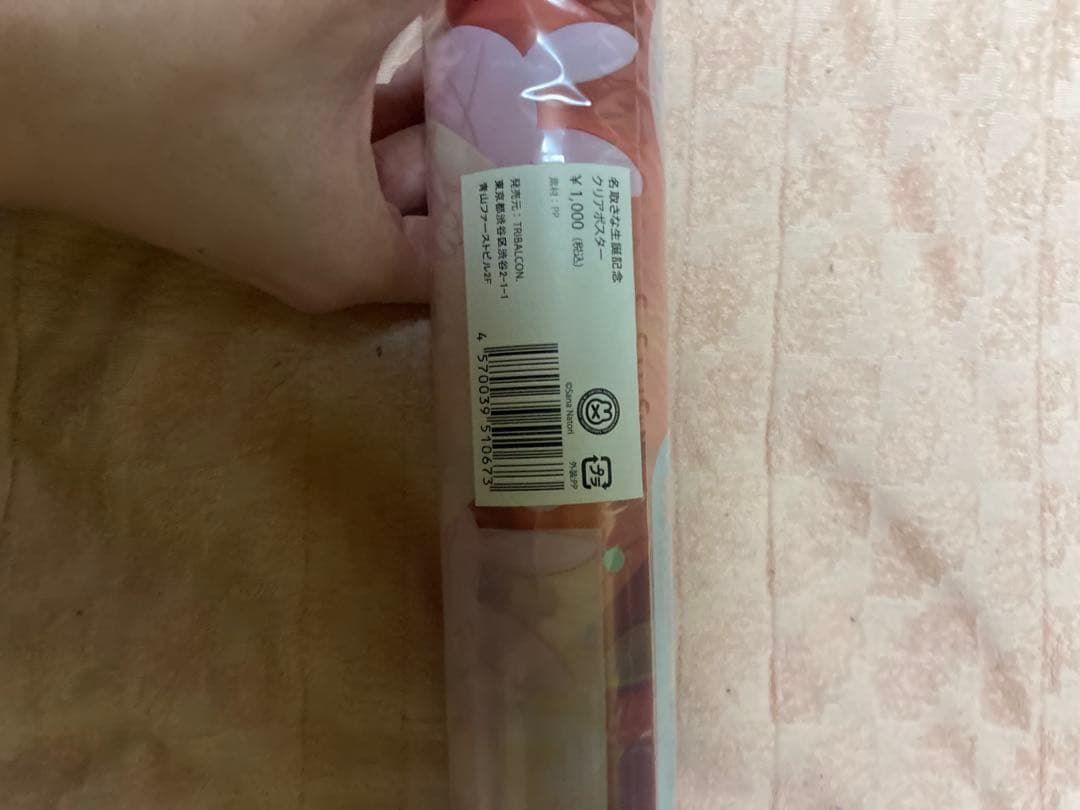 さなのばくたん ハローマイバースデークリアポスター