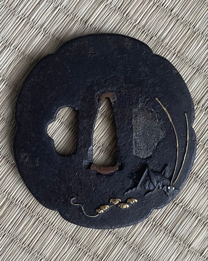 武具　鍔　鉄鍔