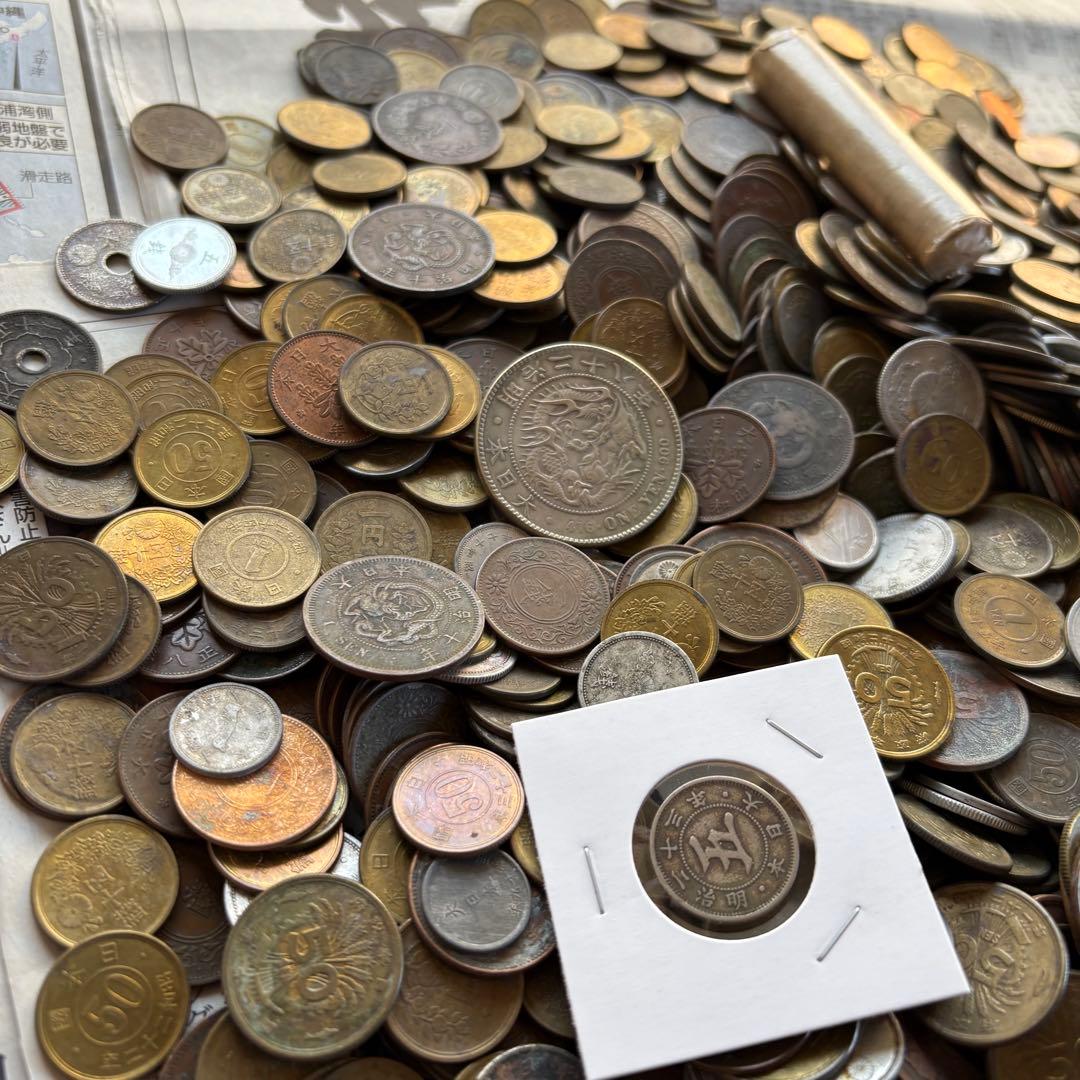 【G202】古銭まとめ いろいろ 大量 12.4kgオーバー‼️