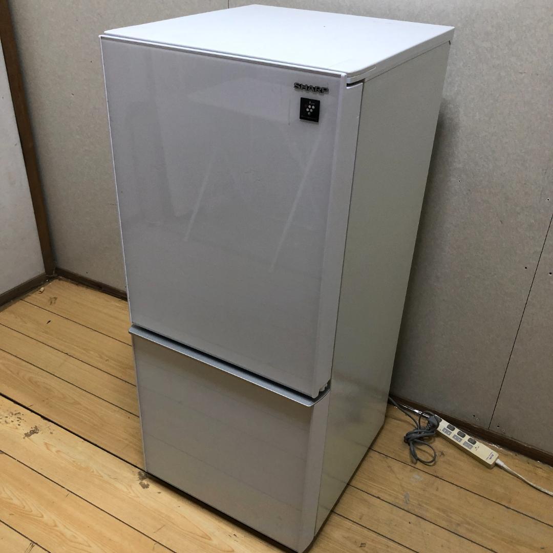送料無料 2020年 シャープ 2ドア冷蔵庫 SJ-GD14F 250730