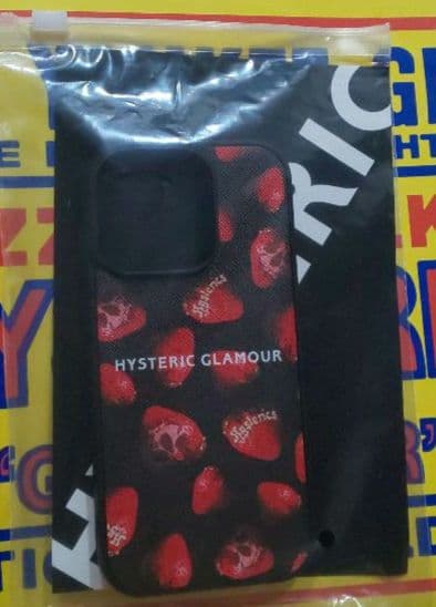 SKULL BERRY柄 iPhone16proカバー