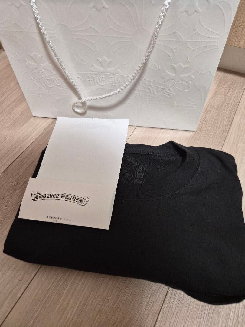 【新品・未使用】クロムハーツ青山店限定FOTIトリプルコラボT/L エアロスミス