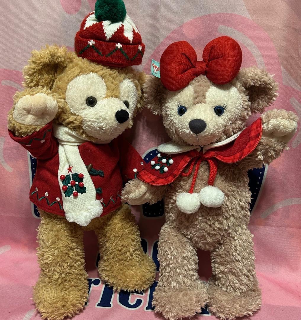 n*n様 ダッフィー＆シェリーメイ Sサイズ ぬいぐるみ ポーズも取れて自立可能