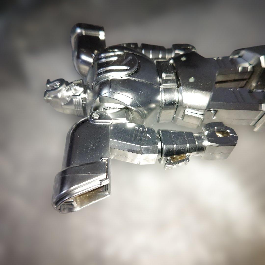 忍者戦隊カクレンジャー　DX瞬間変化　ニンジャマン　ディスプレイモデル　銀