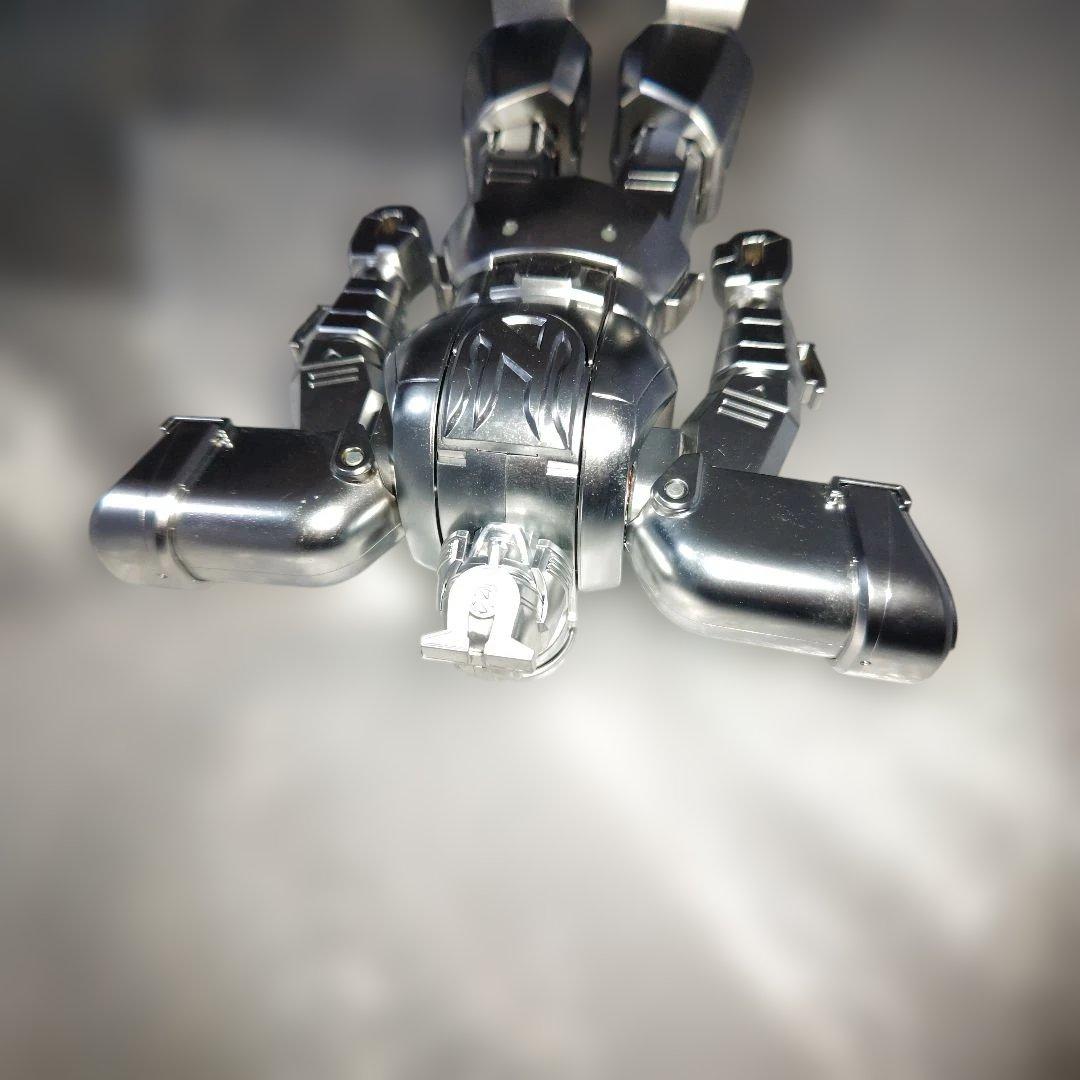 忍者戦隊カクレンジャー　DX瞬間変化　ニンジャマン　ディスプレイモデル　銀