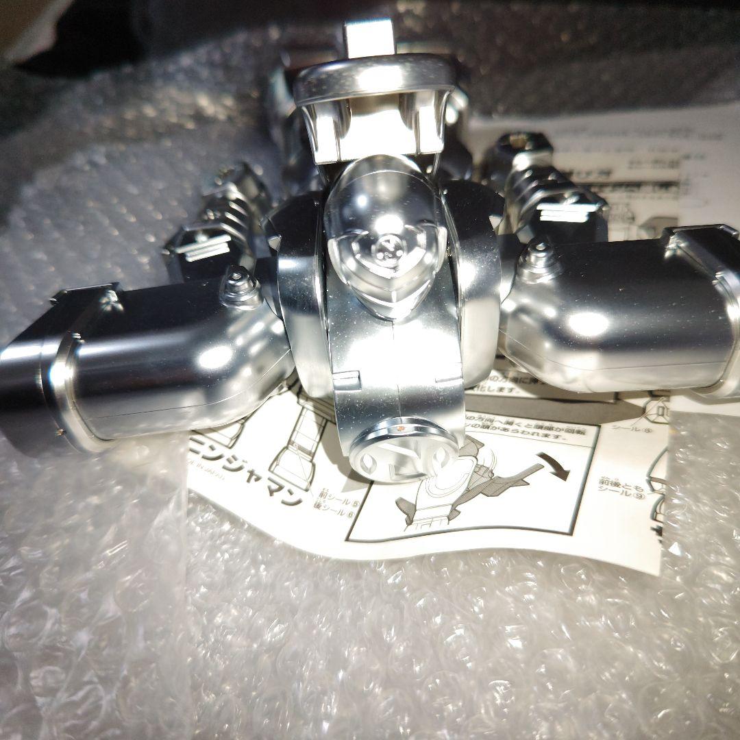 忍者戦隊カクレンジャー　DX瞬間変化　ニンジャマン　ディスプレイモデル　銀