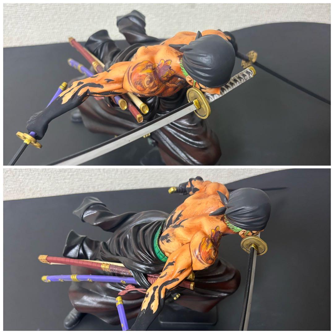 ワンピース　グランディスタ　ゾロ　フィギュアリペイント