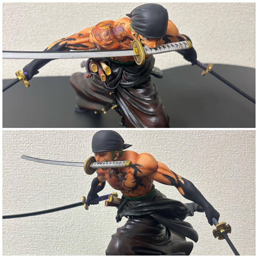 ワンピース　グランディスタ　ゾロ　フィギュアリペイント