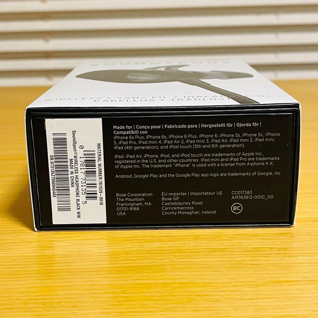 【美品】BOSE SoundSport wireless headphones