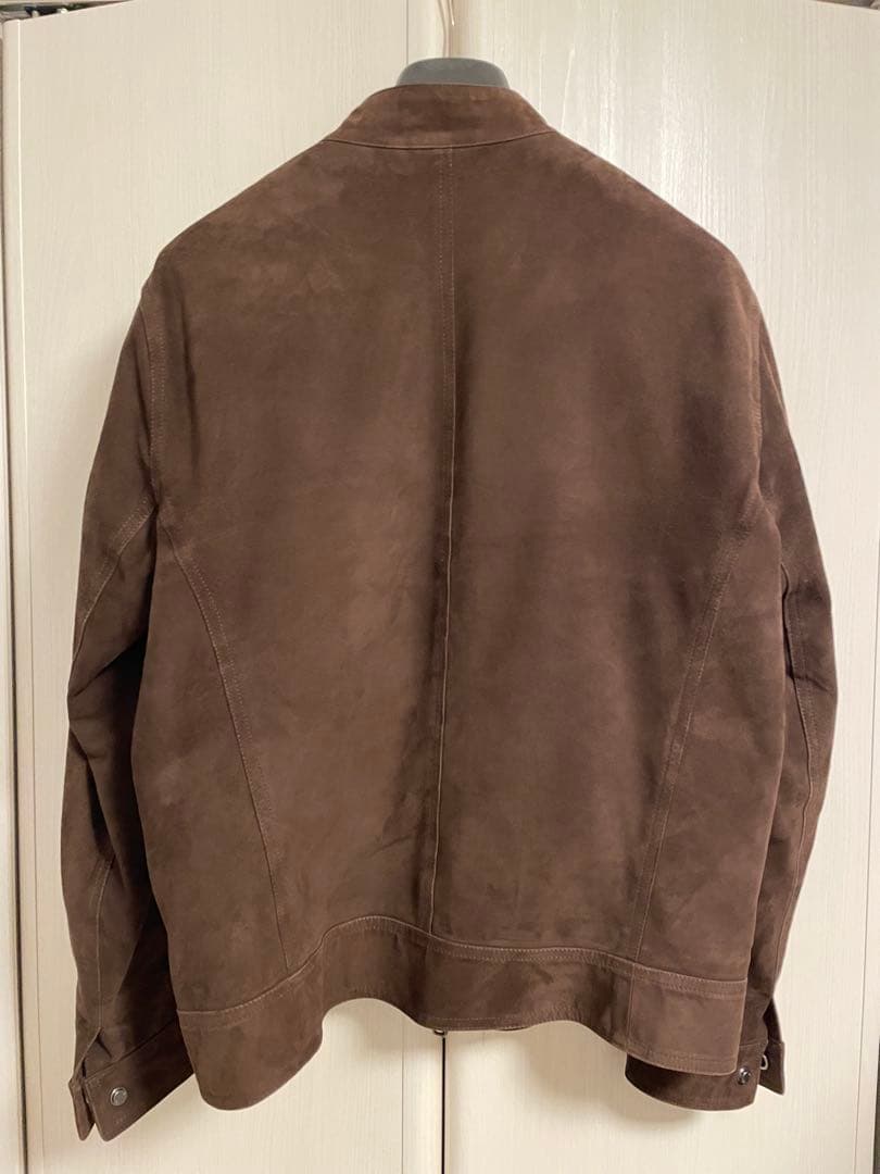 EMMETI JURI ブラウンシングルライダース46サイズ