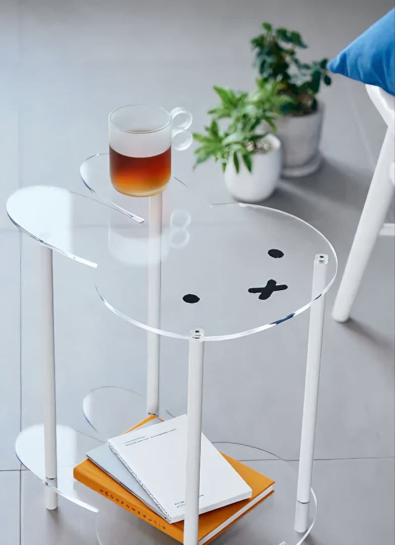 ミッフィー／アクリルサイドテーブル／studio CLIP