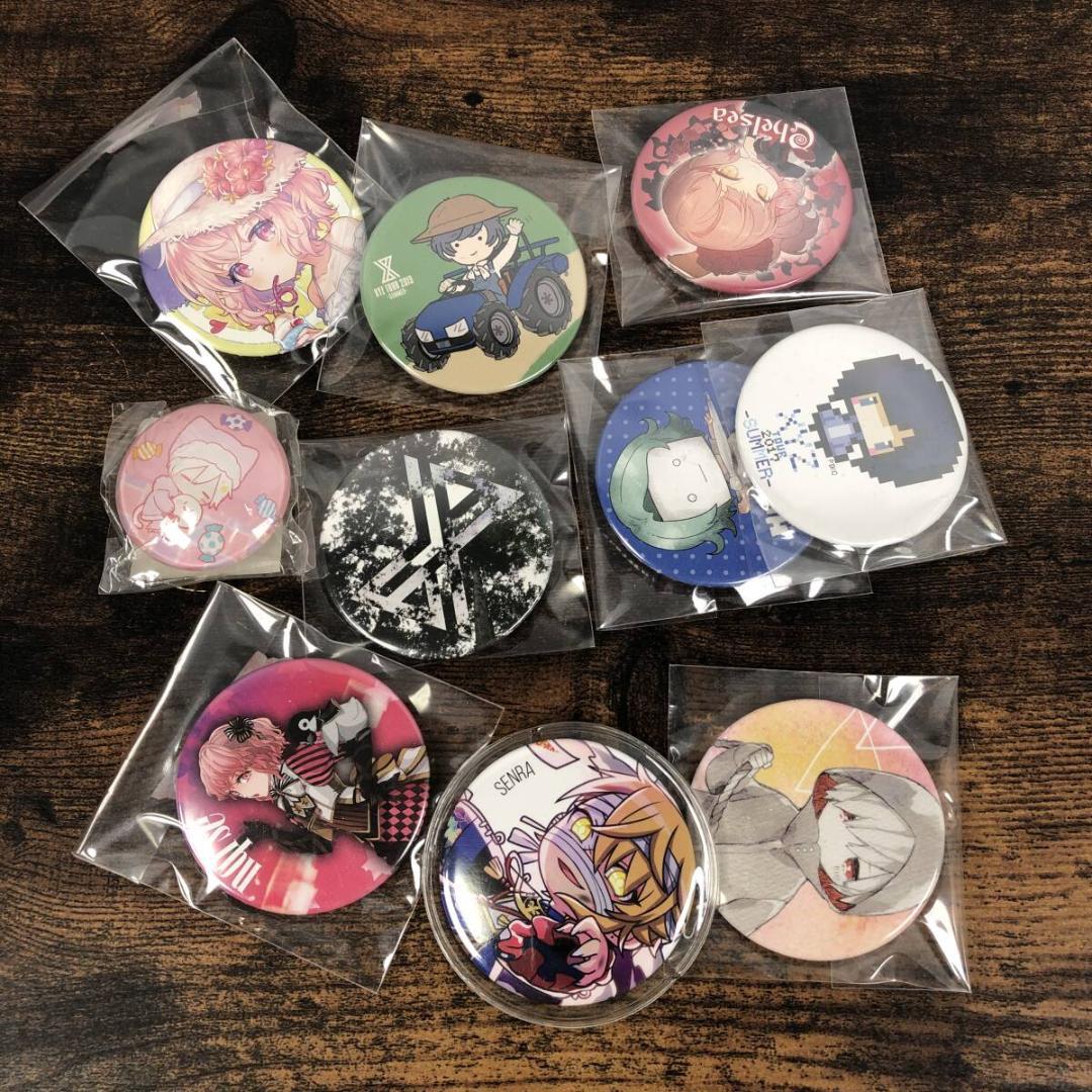 歌い手 缶バッジ まとめ 大量 めいちゃん 浦島坂田船 XYZ など