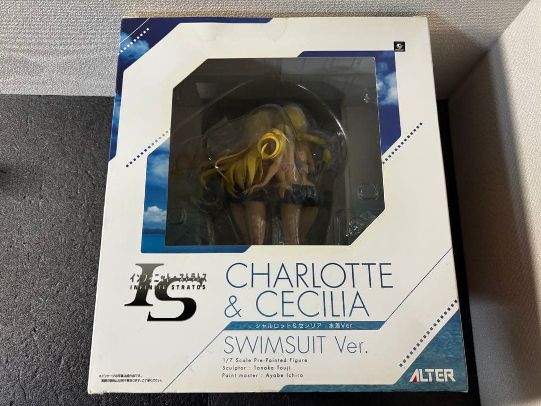 未開封　シャルロット&セシリア 水着Ver. 1/7 IS フィギュア