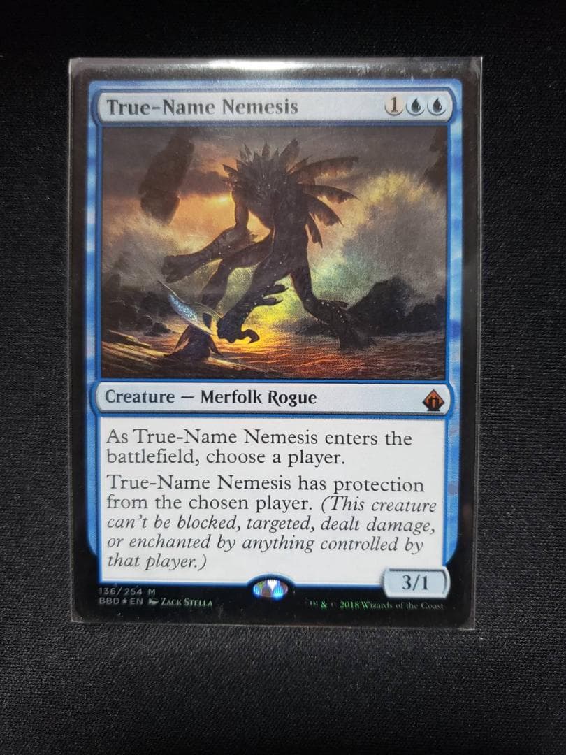 MTG【Foil】真の名の宿敵［BBD］英語版