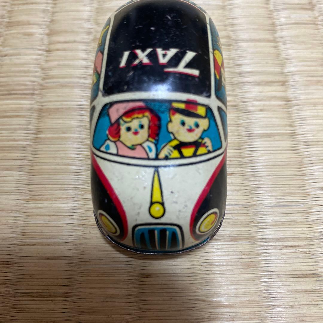 ブリキ ゼンマイ　タクシー