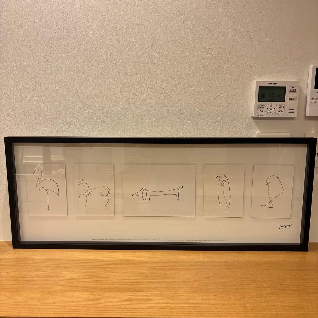 【廃盤品・希少】IKEA OLUNDA ピカソ　レプリカ　アート　美品