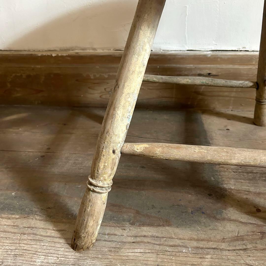 フランスアンティーク ボウバックチェア カフェチェア 1800年代