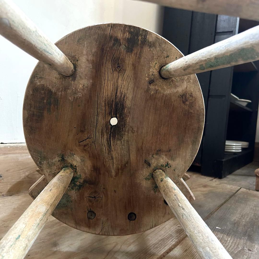 フランスアンティーク ボウバックチェア カフェチェア 1800年代