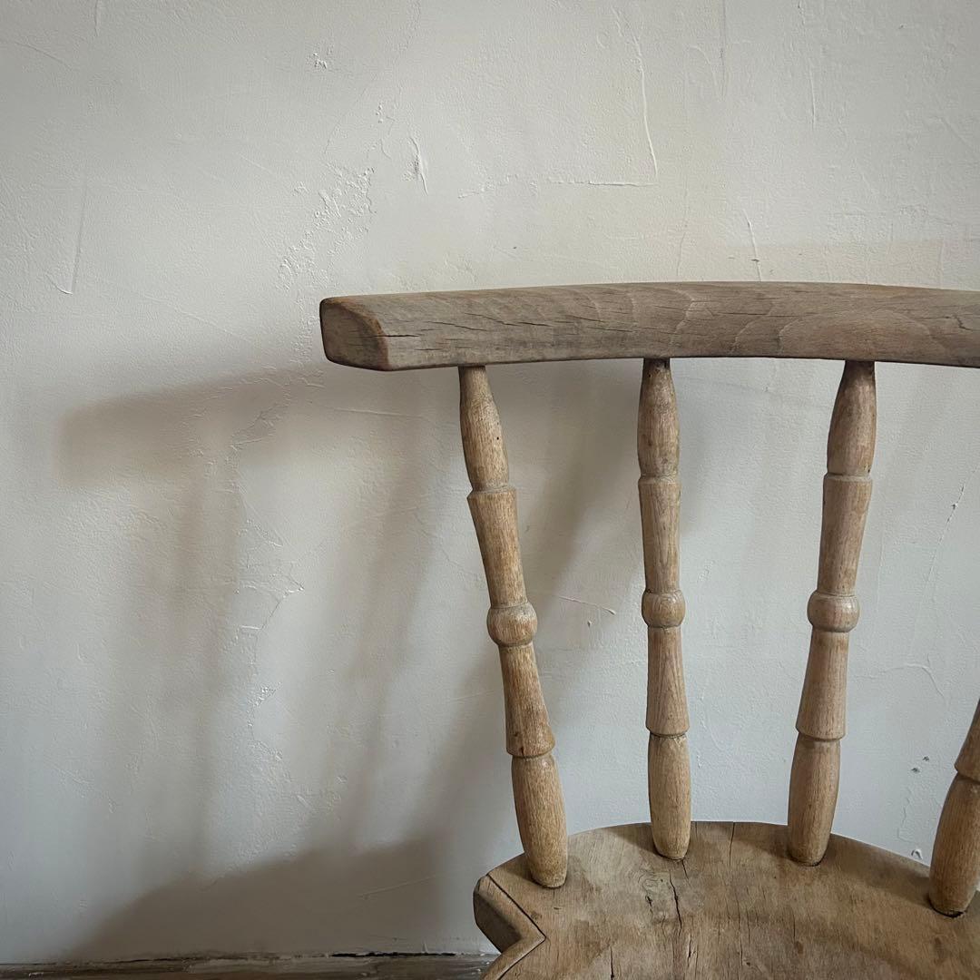 フランスアンティーク ボウバックチェア カフェチェア 1800年代