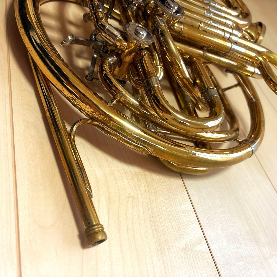 【sy】ケルントナー　フルダブルホルン　ケース付き