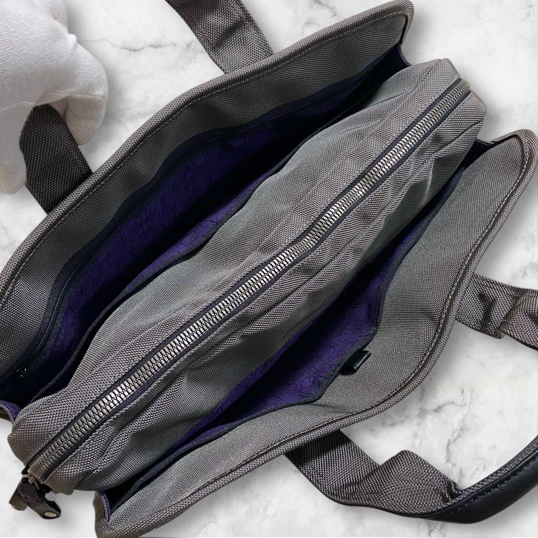 値下げ依頼品 ジェフバンクス 新品 リアルレザー2WAYブリーフケース