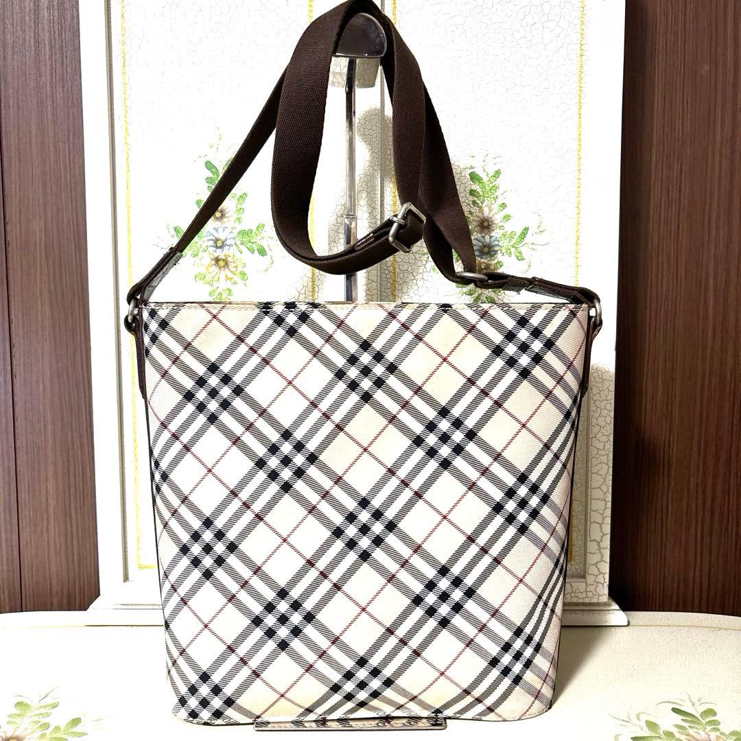 BURBERRY　バーバリー　ノバチェック　 ショルダーバッグ