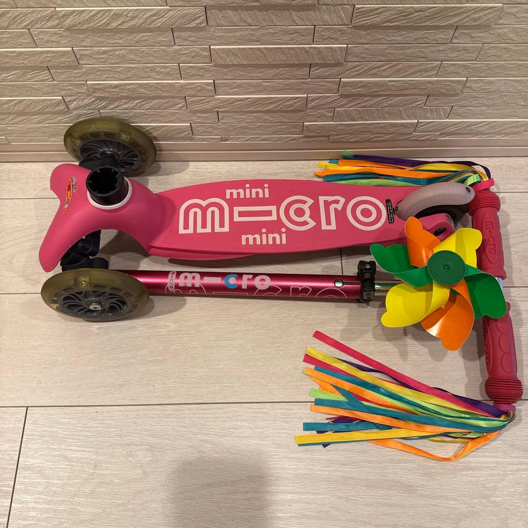 mini micro ピンク スクーター
